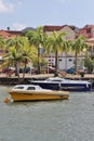 Anse Mitan, Martinique - 12/14/17 - Scenic water front and boats in Anse Mitan