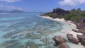 Anse Source Argent in La Digue, famous Seychelles Beach