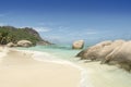 Anse Source d'Argent beach, La Digue Island, Seychelles Royalty Free Stock Photo
