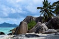 Anse Source D`Argent Beach in Seychelles, La Digue Island