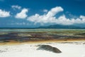 Anse Source d`Argent - beautiful Beach on tropical island La Digue in Seychelles Royalty Free Stock Photo