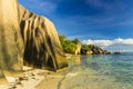 Anse Source d`Argent Royalty Free Stock Photo