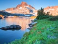 Ansel Adams Wilderness in the Eastern Sierras Royalty Free Stock Photo