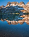 Ansel Adams Wilderness in the Eastern Sierras Royalty Free Stock Photo