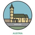 Ansfelden. Cities and towns in Austria Royalty Free Stock Photo