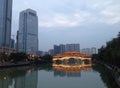 The Anshun Bridge in Chengdu