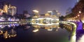 Anshun covered bridge night view, adobe rgb