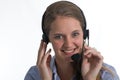 Answering Your Call Royalty Free Stock Photo