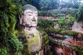 Ant Buddha in Leshan, Sichuan, China Royalty Free Stock Photo