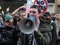 Ant-Cuts Protester in London