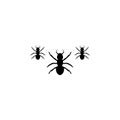 Ant logo template Royalty Free Stock Photo