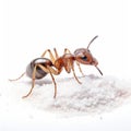 Ant In White Background: A Precisionist Influence In Polished Concrete