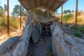 anta grande do zambujeiro ruins near portuguese town evora