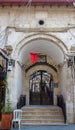 Antakya St. Paul Orthodox Church entrance door. Turkey
