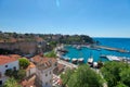 Antalya Harbor, Turkey, taken in April 2019\r\n` taken in hdr Royalty Free Stock Photo