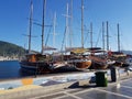 Antalya Turkey boats yachts mountain