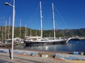 Antalya Turkey boats yachts mountain