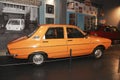 Antalya, Turkey, February 24, 2023. An old rare passenger car.