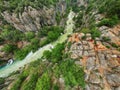 Antalya Turkey Koprulu Canyon national park cliff