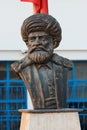 Antalya, Turkey - March 26, 2022: Statue of Hayreddin Barbarossa, an Ottoman corsair and later admiral of the Ottoman Navy. Royalty Free Stock Photo