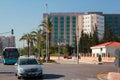 Antalya, Turkey - May 13, 2022: Antalya Education and Research Hospital, founded in 2008, is one of the biggest and best public
