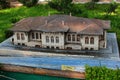 Antalya, Turkey - May 19, 2022: Model of Grand National Assembly of Turkey in Ankara, located in Dokuma Park, a popular park with Royalty Free Stock Photo