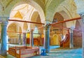 Prayer hall of Yivliminare Ulu, Alaaddin Mosque in Antalya