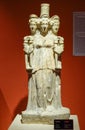 Statue of hecate Marble statues of gods and emperors of antiquity in the Museum of Antiquities of Antalya, Turkey