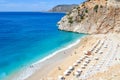 Kaputas Beach is located on breathtaking Kas Antalya right on the Mediterranean coastline of