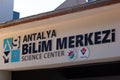 Antalya, Turkey - September 16, 2022: Museum of science in Dokuma Park, a popular park with an open-air museum of miniature Royalty Free Stock Photo