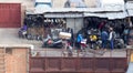 Busy streets during a typical weekday in Antananarivo, Madagascar