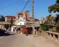 Antananarivo with shops and palaces Manjakamiadana and Andafiavaratra