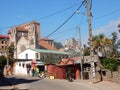 Antananarivo with shops and views Manjakamiadana palace and Cathedral