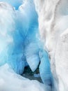 Glacier Cave Royalty Free Stock Photo