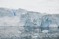 Antarctic Ice Wall Royalty Free Stock Photo