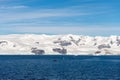 Antarctic landscape with iceberg at sea Royalty Free Stock Photo