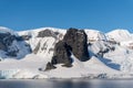 Antarctic landscape with iceberg at sea Royalty Free Stock Photo