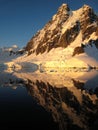 Antarctic reflection Royalty Free Stock Photo