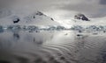 Antarctic reflection Royalty Free Stock Photo