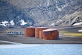 Antarctica, abandoned whale station, Antarctic lost places, Deception Island, rusty industrial monument, ruins of whaling station