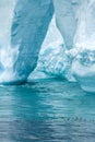 Antarctica - Antarctic Peninsula - Tabular Iceberg in Bransfield Strait Royalty Free Stock Photo