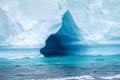 Antarctica - Antarctic Peninsula - Tabular Iceberg in Bransfield Strait Royalty Free Stock Photo