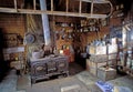 Antarctica historical huts .