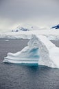 Antarctica - Non-Tabular Iceberg - Pinnacle Shaped Iceberg Royalty Free Stock Photo