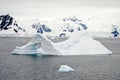 Antarctica - Pinnacle Shaped Iceberg Royalty Free Stock Photo