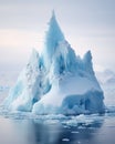 Antarctica is a place of wonder, AI Generative Royalty Free Stock Photo
