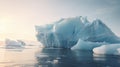 Antarctica is a place of wonder, AI Generative Royalty Free Stock Photo