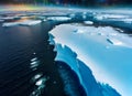 Antarctica: sharp detailed highquality focus.