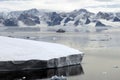 Antarctica and research vessel