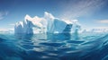 antarctica tabular icebergs landscape